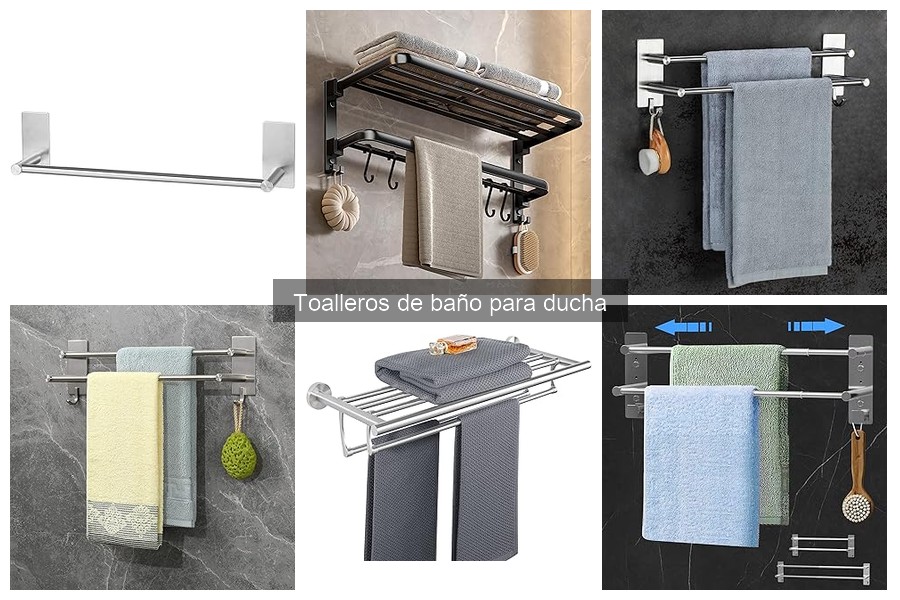 Mejores toalleros de baño para ducha en 2023