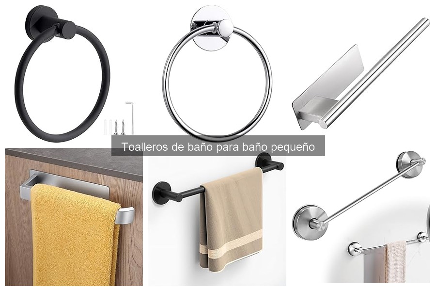 Mejores toalleros para baño pequeño en 2023: Comparativa