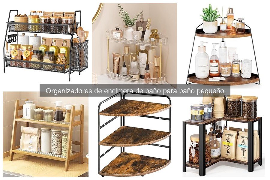 Métodos para Organizar tu Encimera de Baño Pequeña