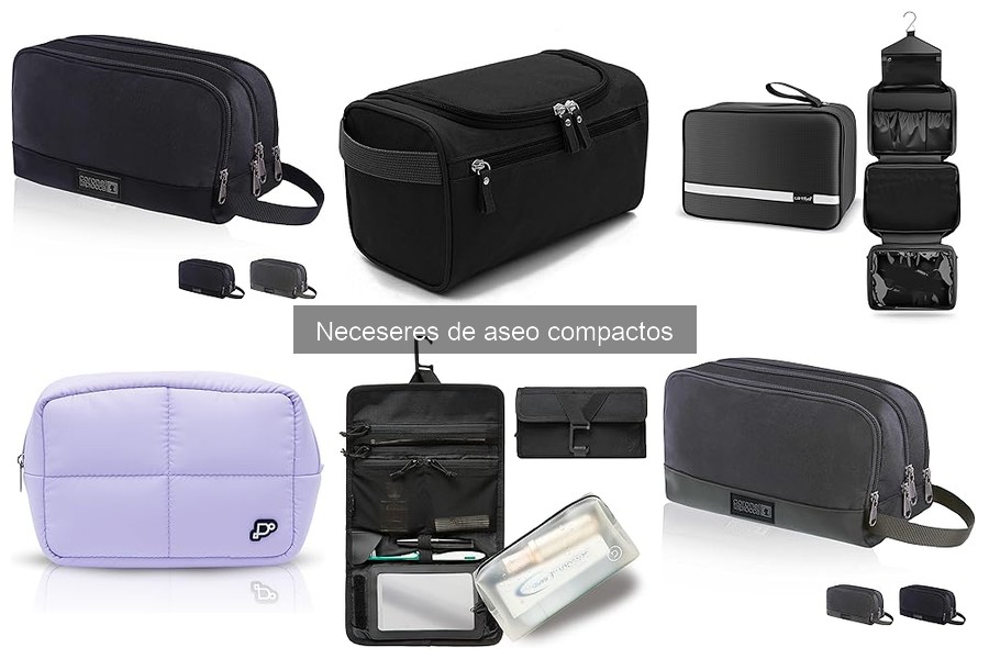 Neceseres de Aseo Compactos: Dónde Comprar con Descuentos