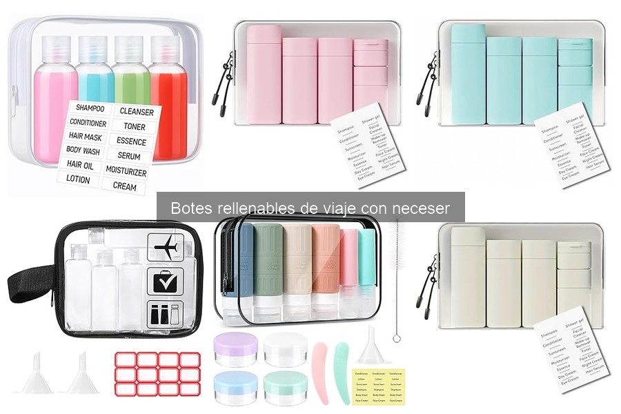 Ofertas en Botes Rellenables de Viaje para ahorra en tu higiene