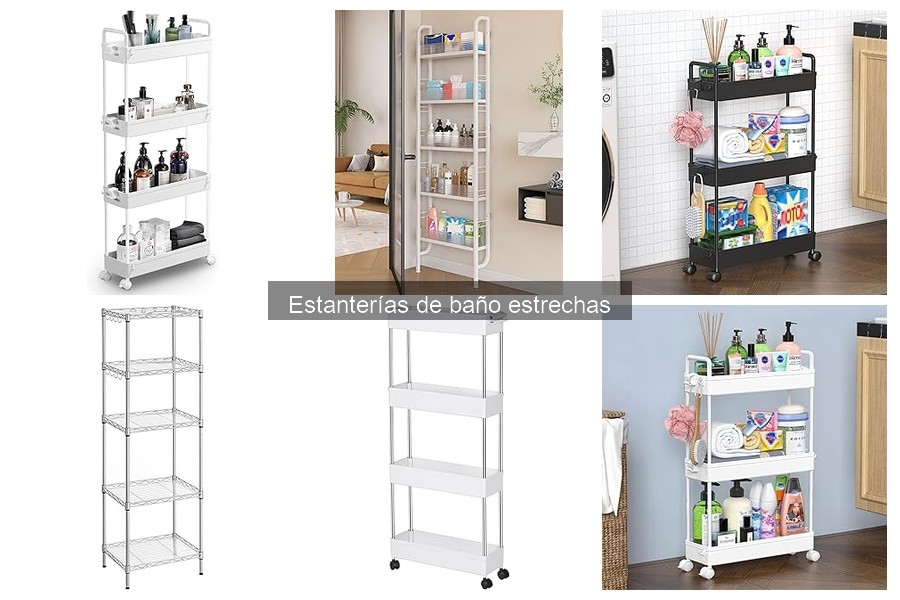 Ofertas en Estanterías de Baño Estrechas: ¡Aprovecha Descuentos!
