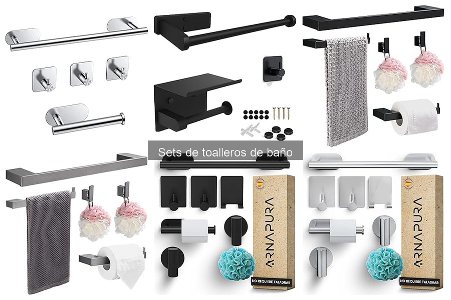 Ofertas en Sets de Toalleros de Baño: Descuentos Actualizados