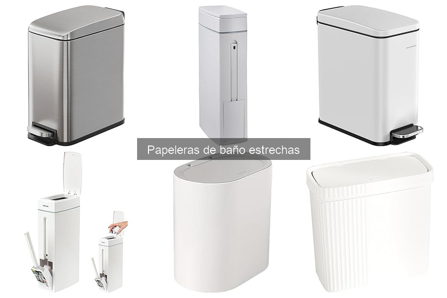 Opciones de Papeleras de Baño Estrechas para Adolescentes