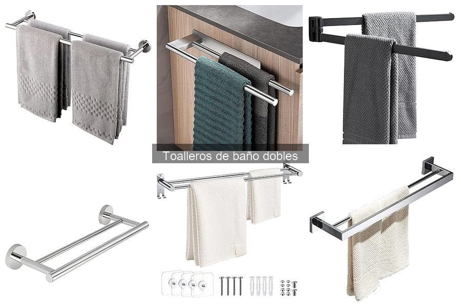 Opiniones de toalleros de baño dobles: reseñas de usuarios
