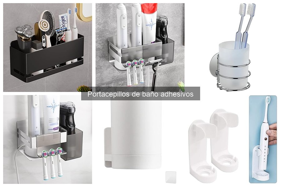 Opiniones de usuarios sobre portacepillos adhesivos