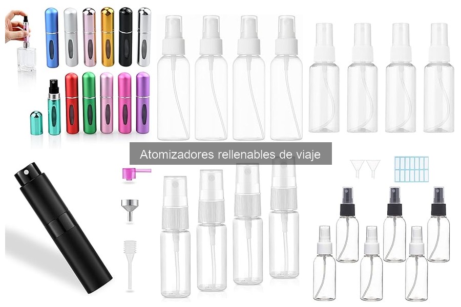 Opiniones sobre Atomizadores Rellenables de Viaje