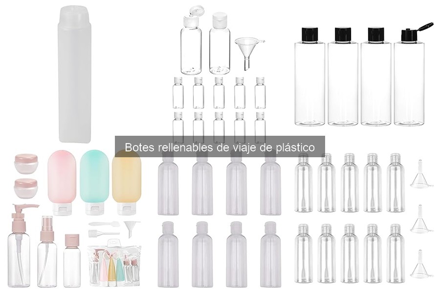 Opiniones sobre Botes Rellenables de Viaje: Mejores Marcas