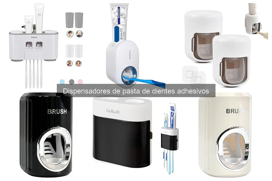 Opiniones sobre dispensadores de pasta de dientes adhesivos