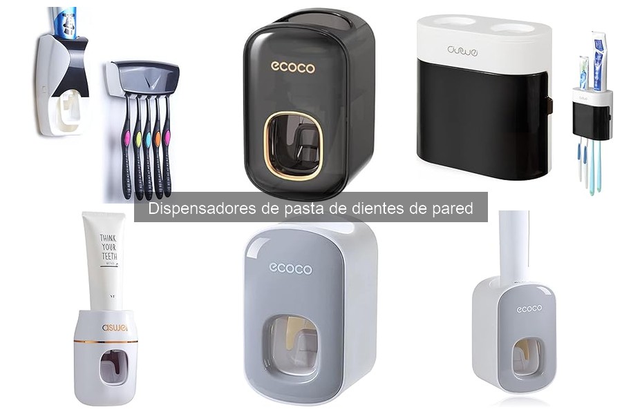 ** Opiniones sobre dispensadores de pasta de dientes de pared