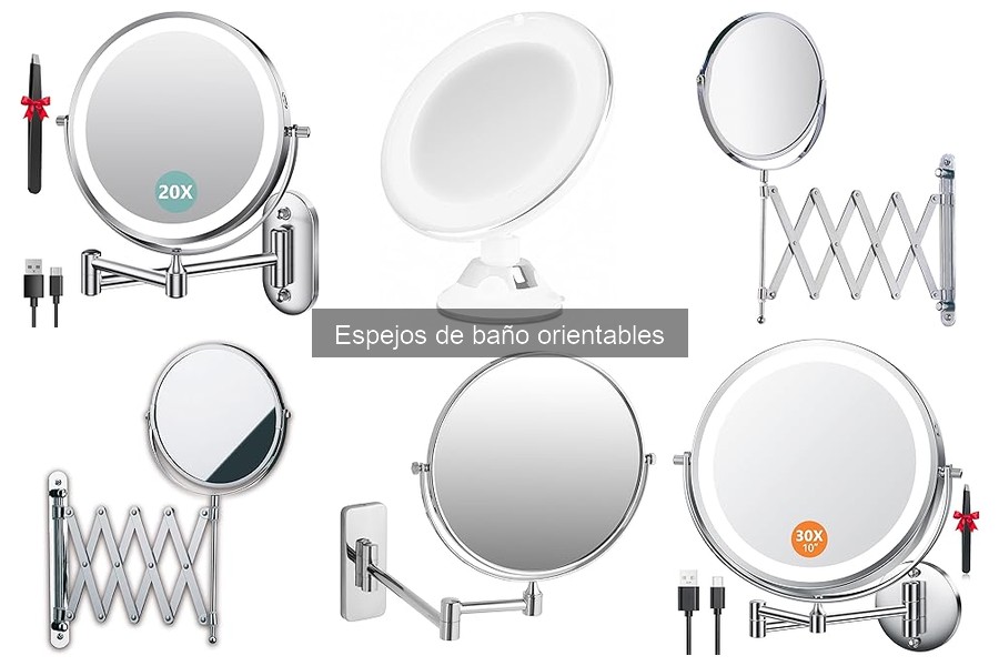 Opiniones sobre espejos de baño orientables: Guía de usuarios