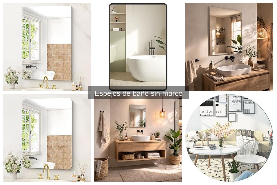 Opiniones sobre espejos de baño sin marco: ¿Valen la pena?