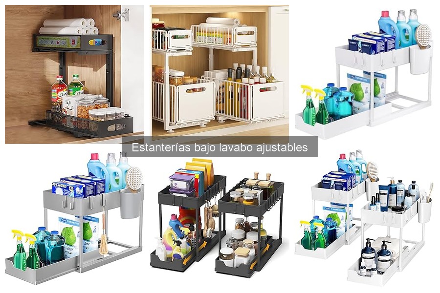 Opiniones sobre estanterías bajo lavabo ajustables
