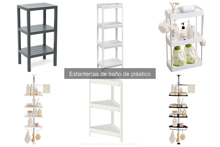 Opiniones sobre Estanterías de Baño de Plástico