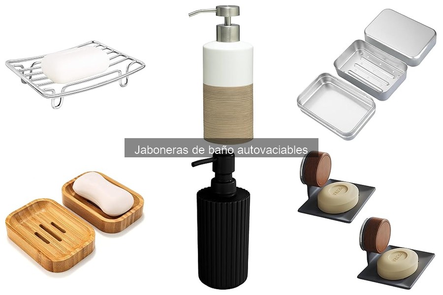 Opiniones sobre jaboneras autovaciables: reseñas reales