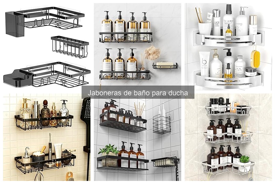 Opiniones sobre jaboneras de baño más populares