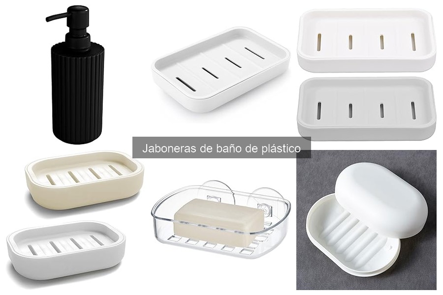 Opiniones sobre jaboneras de plástico: experiencias reales