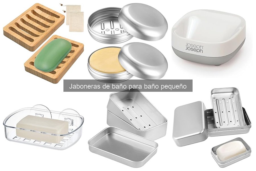 ** Opiniones sobre las mejores jaboneras para baño pequeño