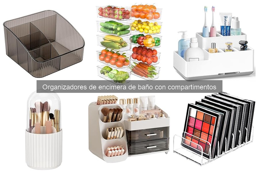 Opiniones sobre los mejores organizadores de encimera de baño