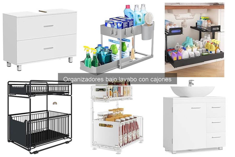 Opiniones sobre organizadores bajo lavabo con cajones