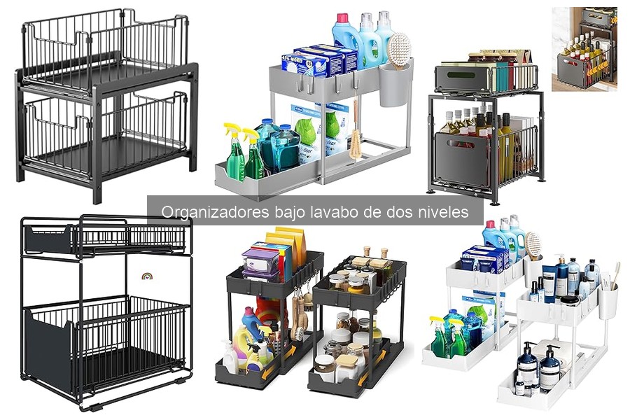 ** Opiniones sobre Organizadores Bajo Lavabo de Dos Niveles