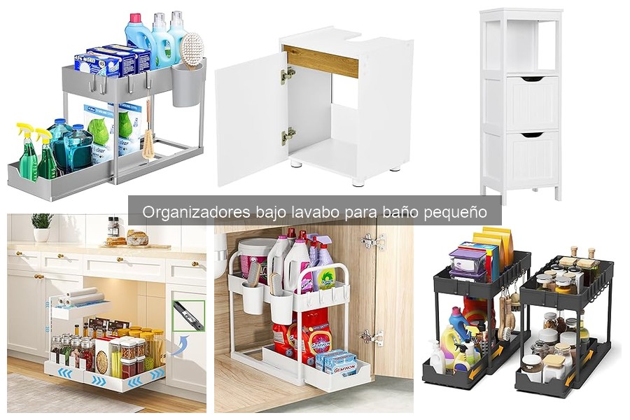 Opiniones sobre organizadores bajo lavabo para baño pequeño