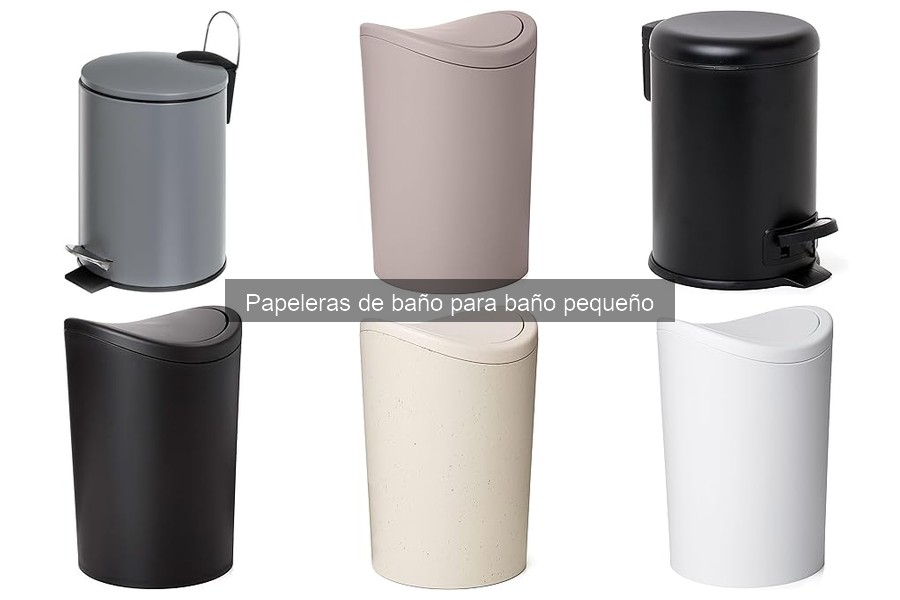 Opiniones sobre papeleras de baño Tatay para espacios pequeños