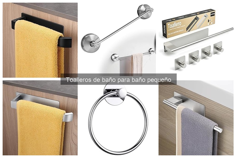 Opiniones sobre toalleros de baño para espacios pequeños