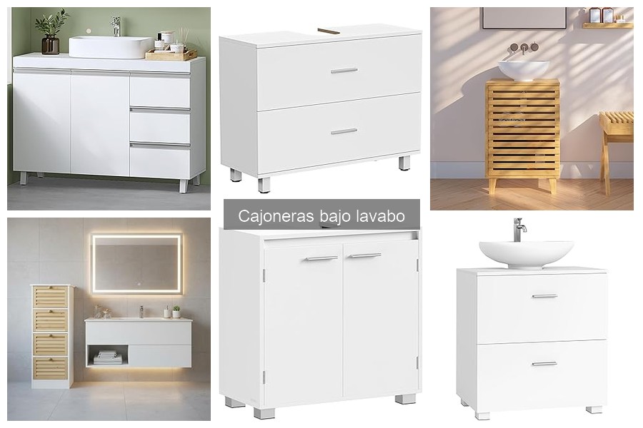 Optimiza el Espacio en Cajoneras Bajo Lavabo