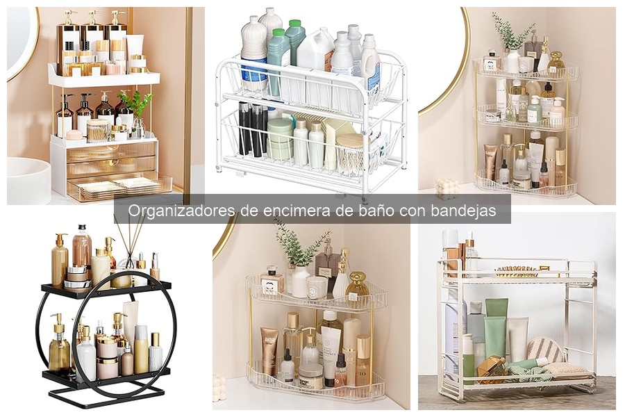 Organiza tu baño con bandejas: consejos efectivos