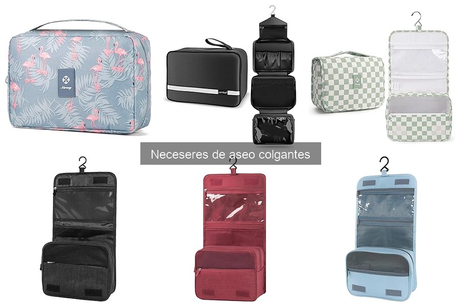 Organiza tu Neceser de Aseo Colgante para Viajar