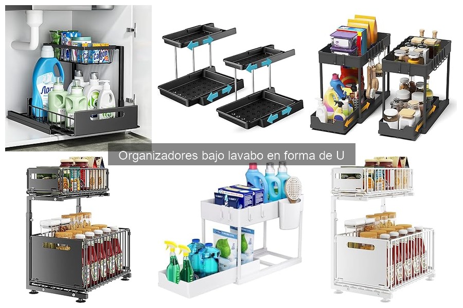 Organizador Bajo Lavabo en Forma de U: ¿Qué es y características?