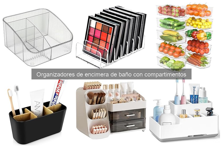 Organizador de Encimera de Baño con Compartimentos: Guía