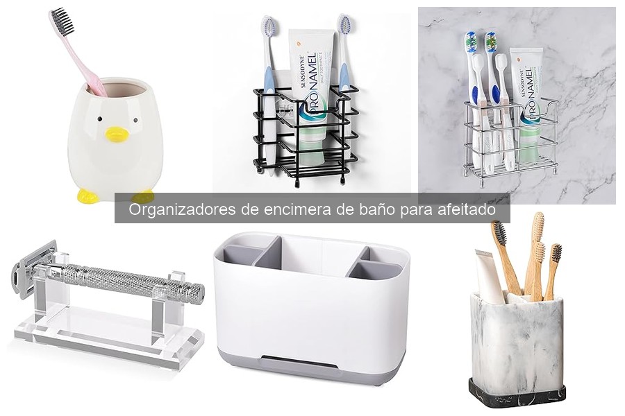 Organizador de encimera de baño para afeitado: ¿qué es?
