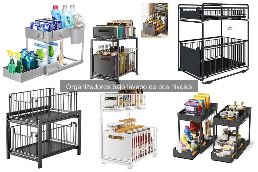 Organizadores Bajo Lavabo de Dos Niveles: ¿Qué Son?