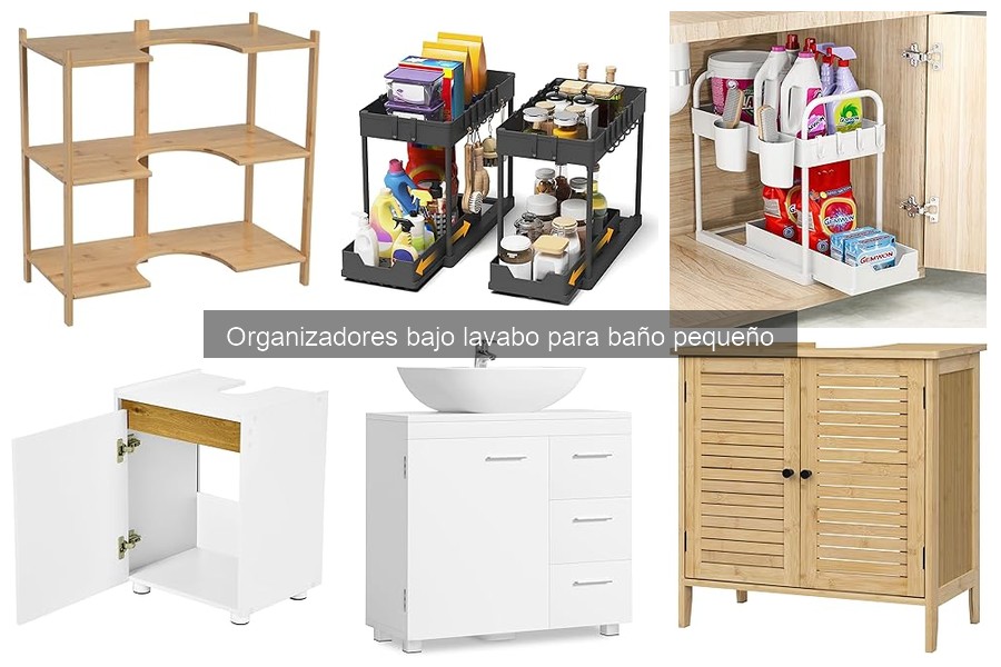 Organizadores bajo lavabo económicos: dónde comprarlos