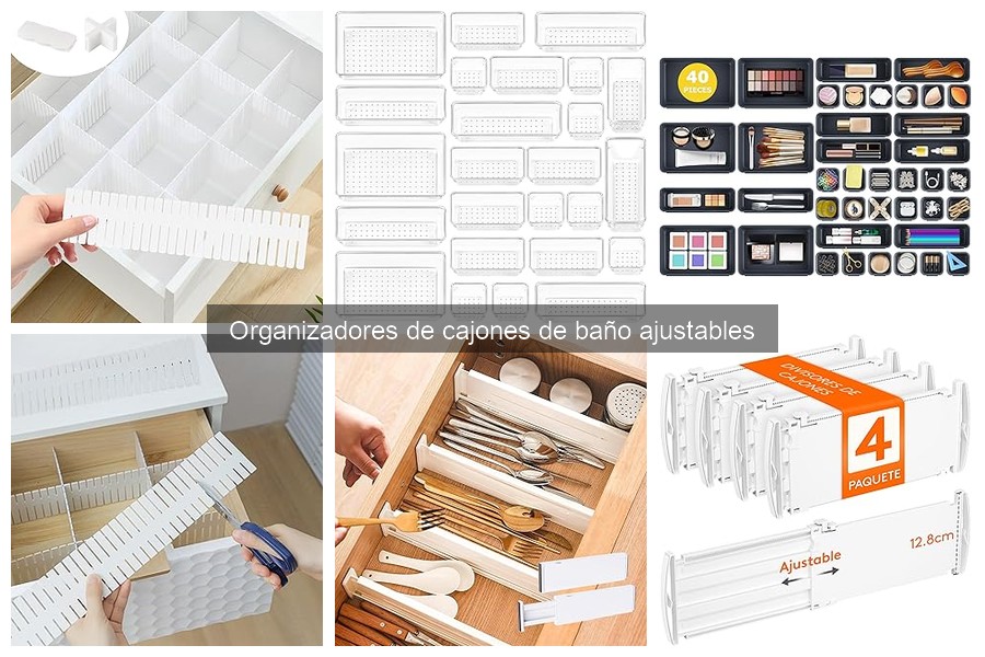 Organizadores de Cajones de Baño Ajustables: ¿Qué Son y Cómo Usarlos?