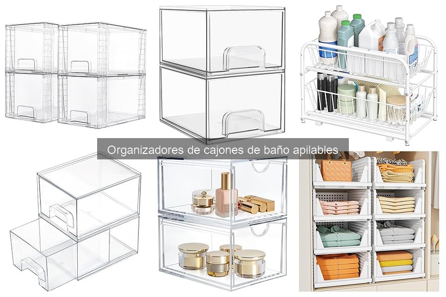 Organizadores de Cajones de Baño Apilables: ¿Qué Son y Sus Ventajas?