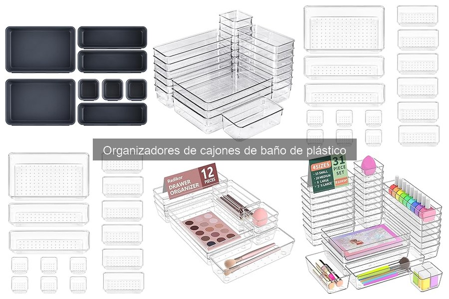 Organizadores de Cajones de Baño de Plástico: ¿Qué Son?