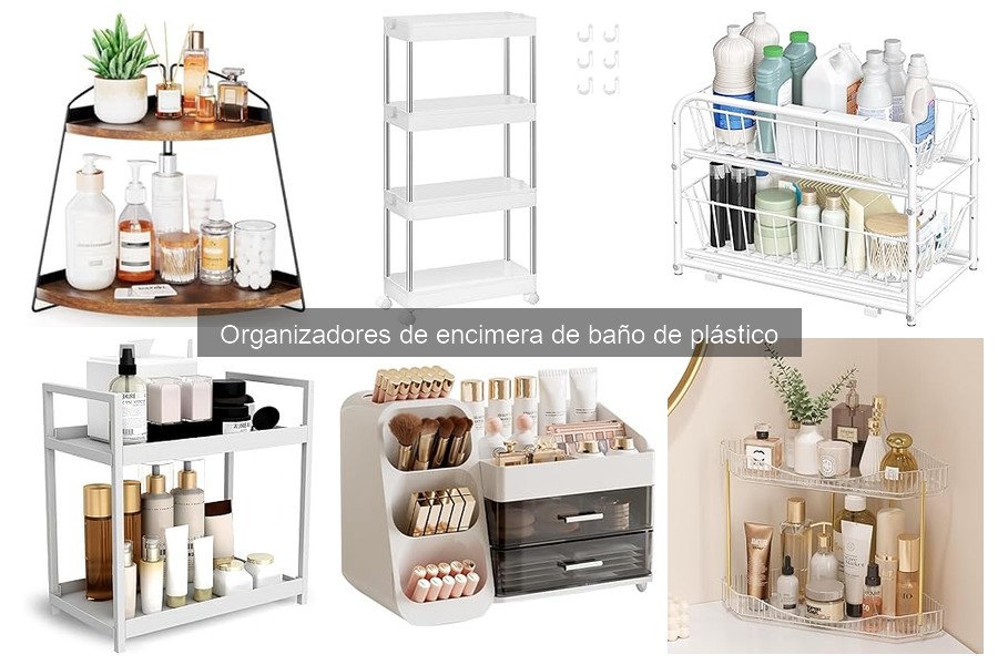 Organizadores de Encimera de Baño de Plástico: ¿Qué son?