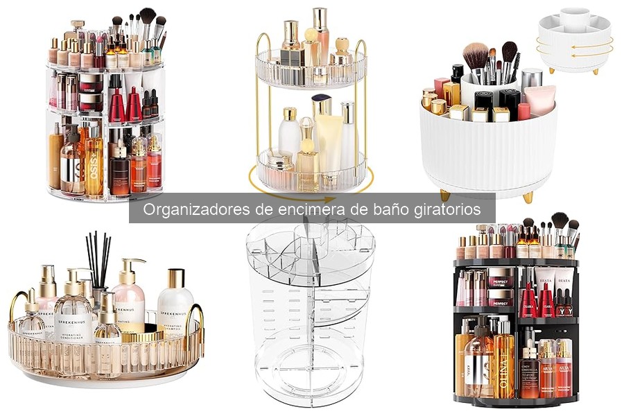 Organizadores Giratorios de Baño: Características y Función