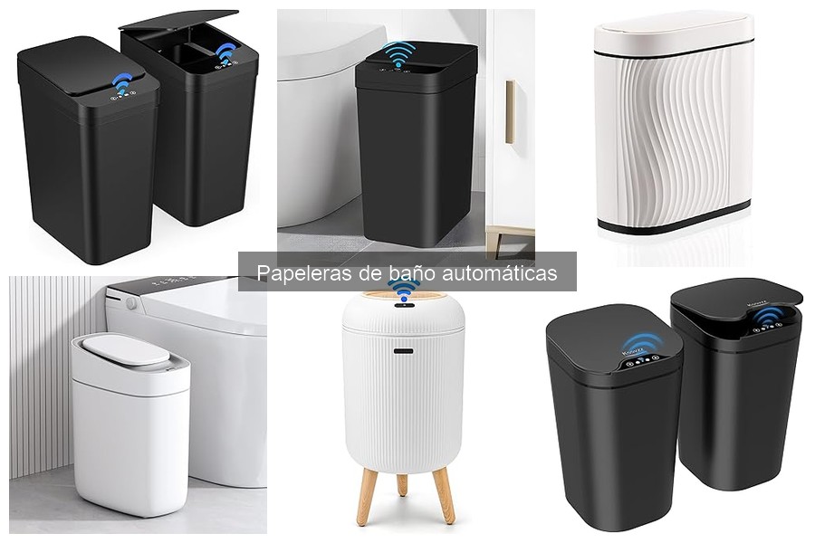 Papeleras de baño automáticas: ¿Qué son y cómo funcionan?
