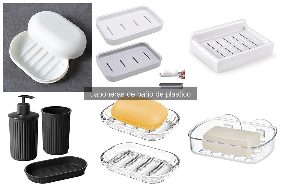 ¿Por qué elegir jaboneras de plástico para tu baño?