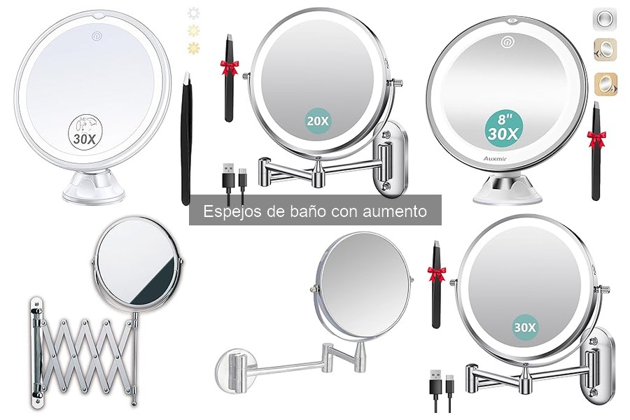 ¿Por qué elegir un espejo de baño con luz integrada?
