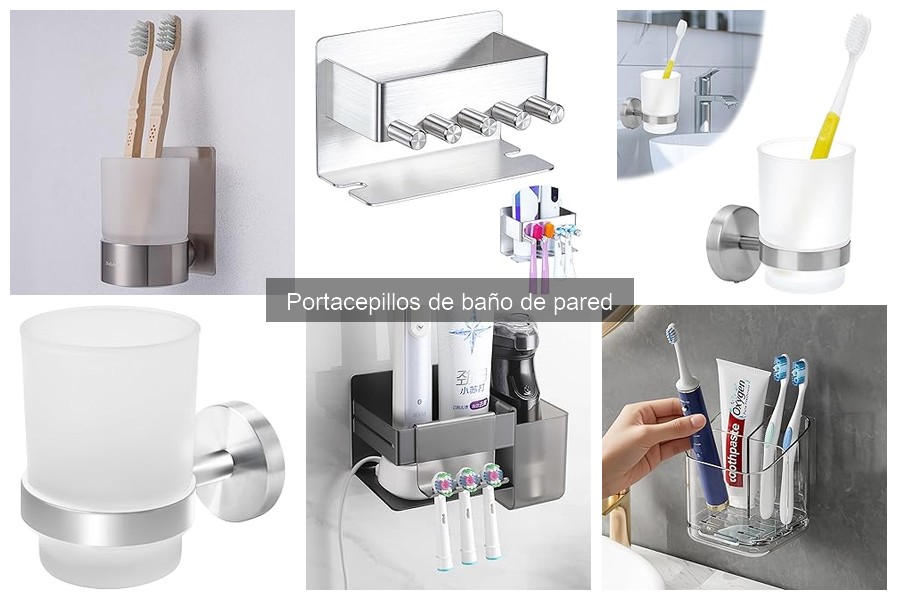 Portacepillos de baño de pared: ¿Qué son y cómo usarlos?
