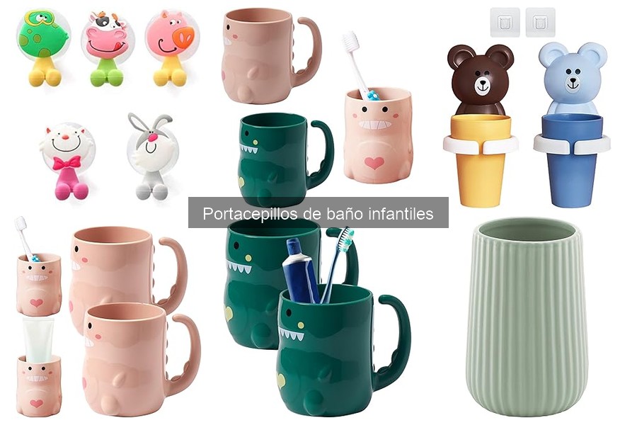 Portacepillos de baño infantiles: ¿Qué son y para qué sirven?