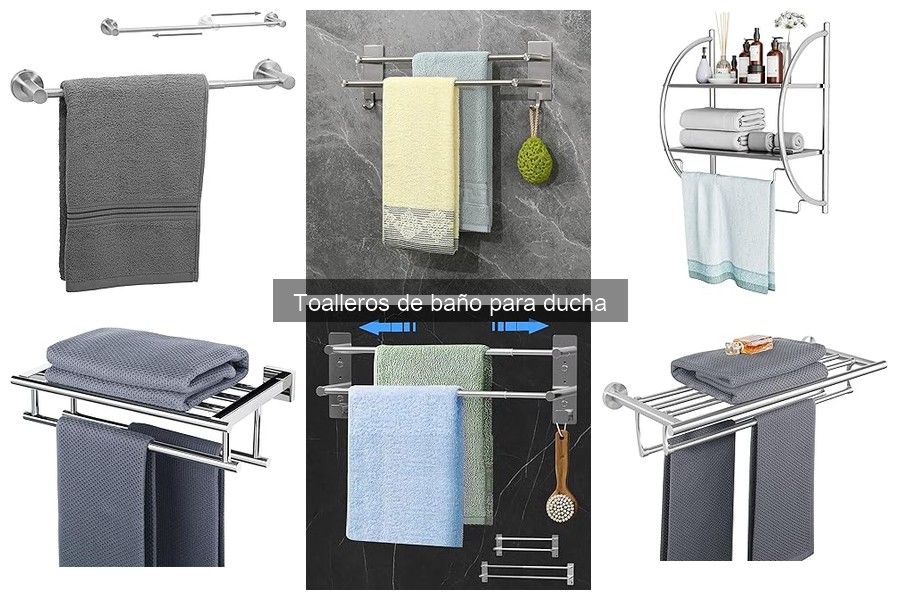 Precio promedio de toalleros de baño para ducha en 2023