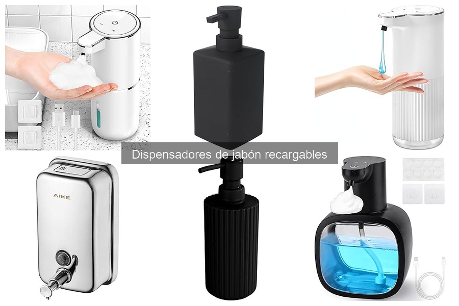 Precios de dispensadores de jabón recargables: análisis completo