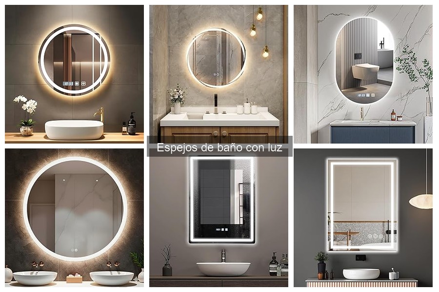 Precios de espejos de baño con luz: Comparativa de costos