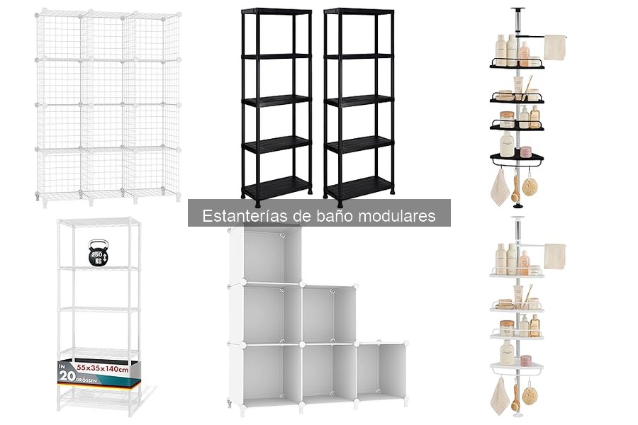 Precios de estanterías de baño modulares: guía actualizada 2023